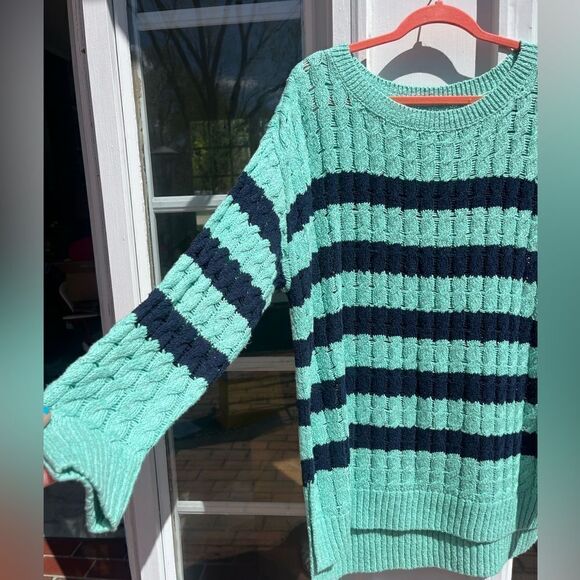 Anthropologie Pilcro Longline Stitch Sweater NWT - Picture 8 of 12